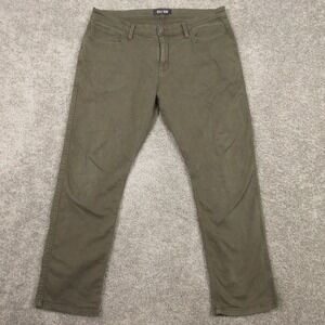 DU/ER Pants Mens 38x30 Green N2X Relaxed Taper Stretch Outdoor 5 Pocket Chino
